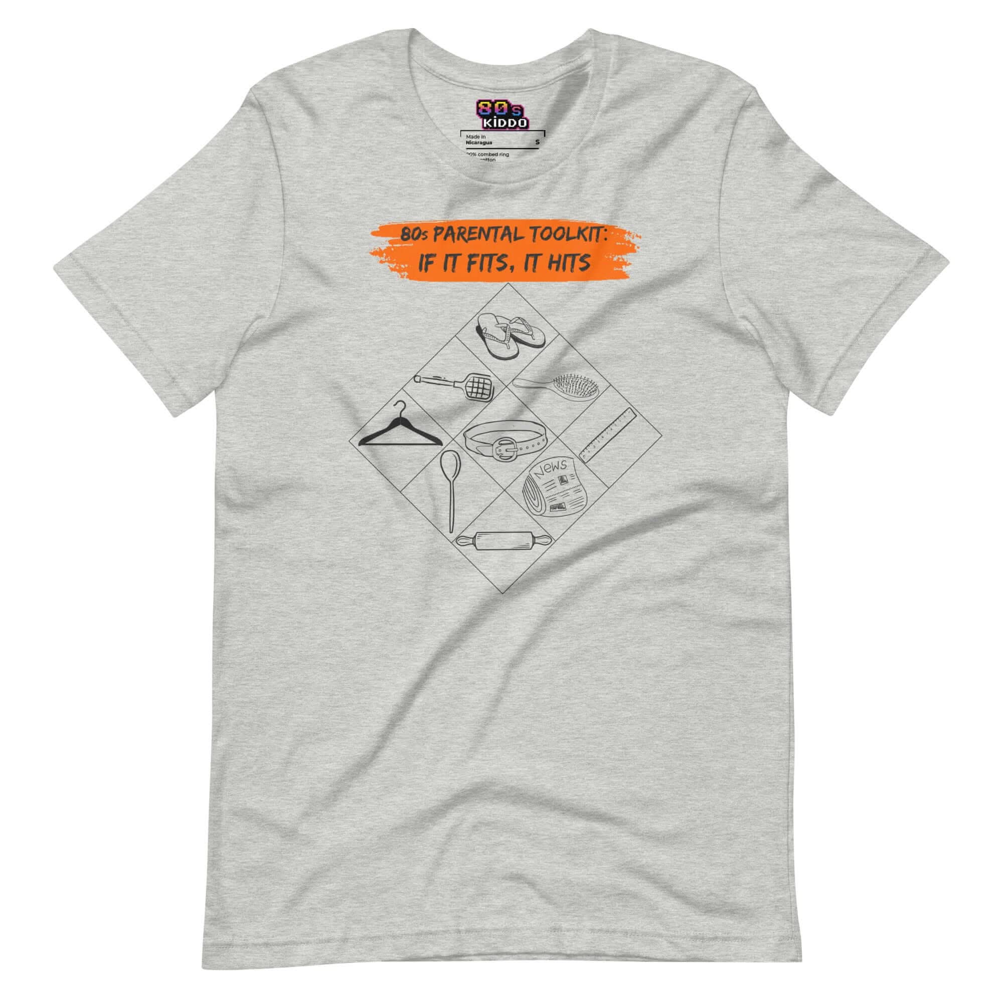 Tools of Discipline T-Shirt - 80s Parenting Hits Different