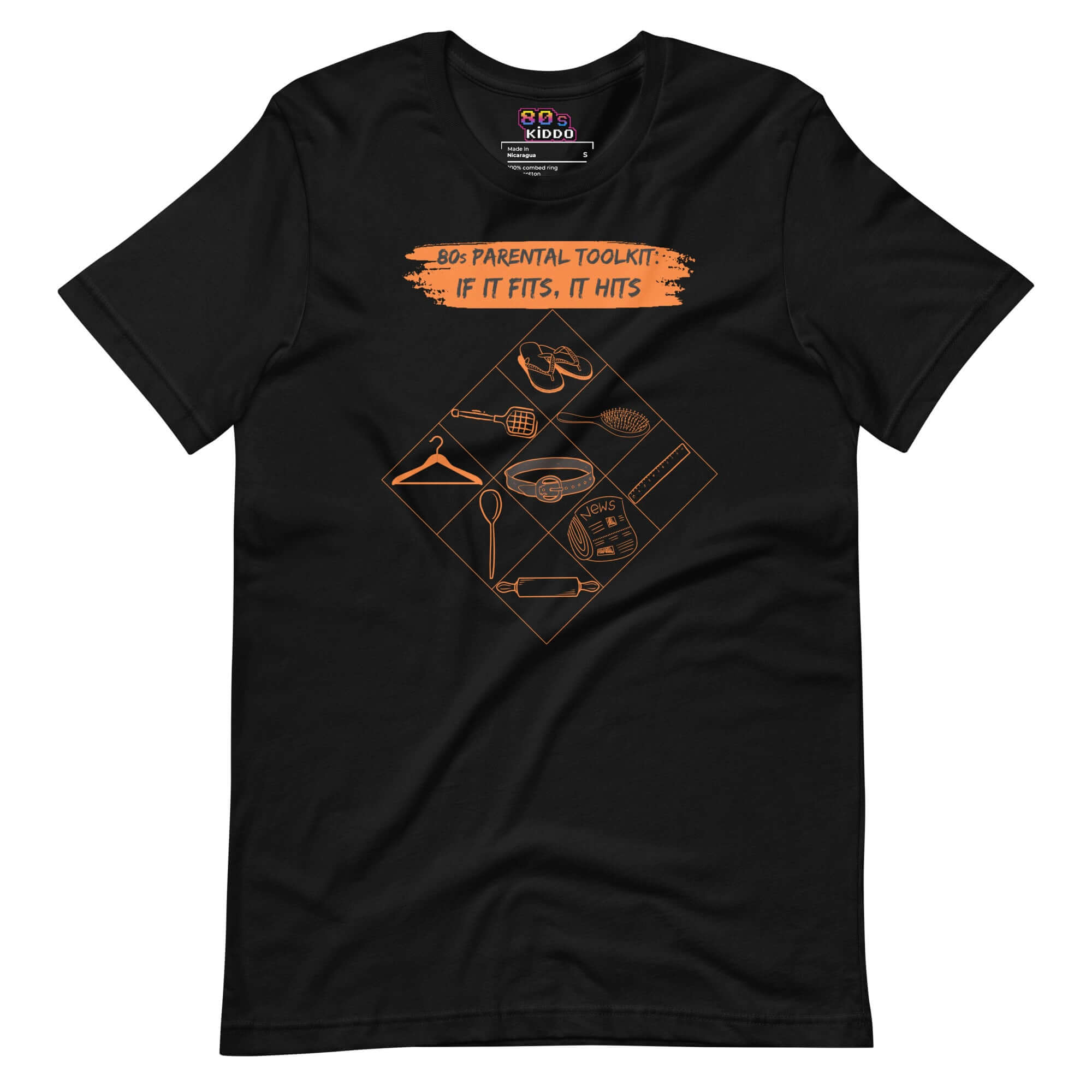 Tools of Discipline T-Shirt - 80s Parenting Hits Different
