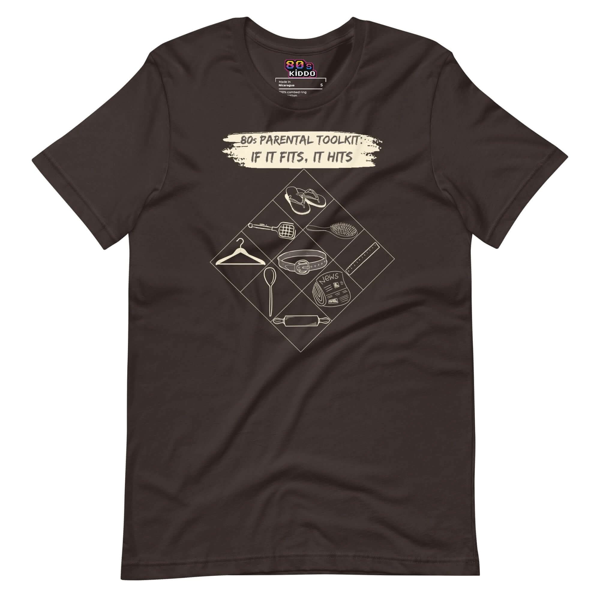 Tools of Discipline T-Shirt - 80s Parenting Hits Different