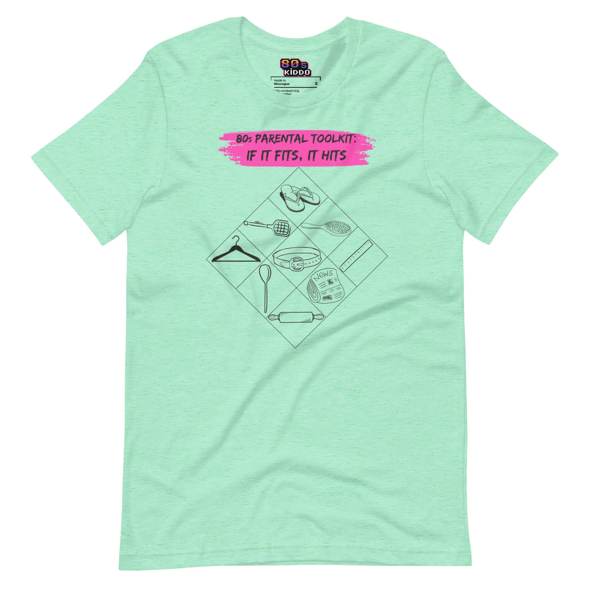 Tools of Discipline T-Shirt - 80s Parenting Hits Different