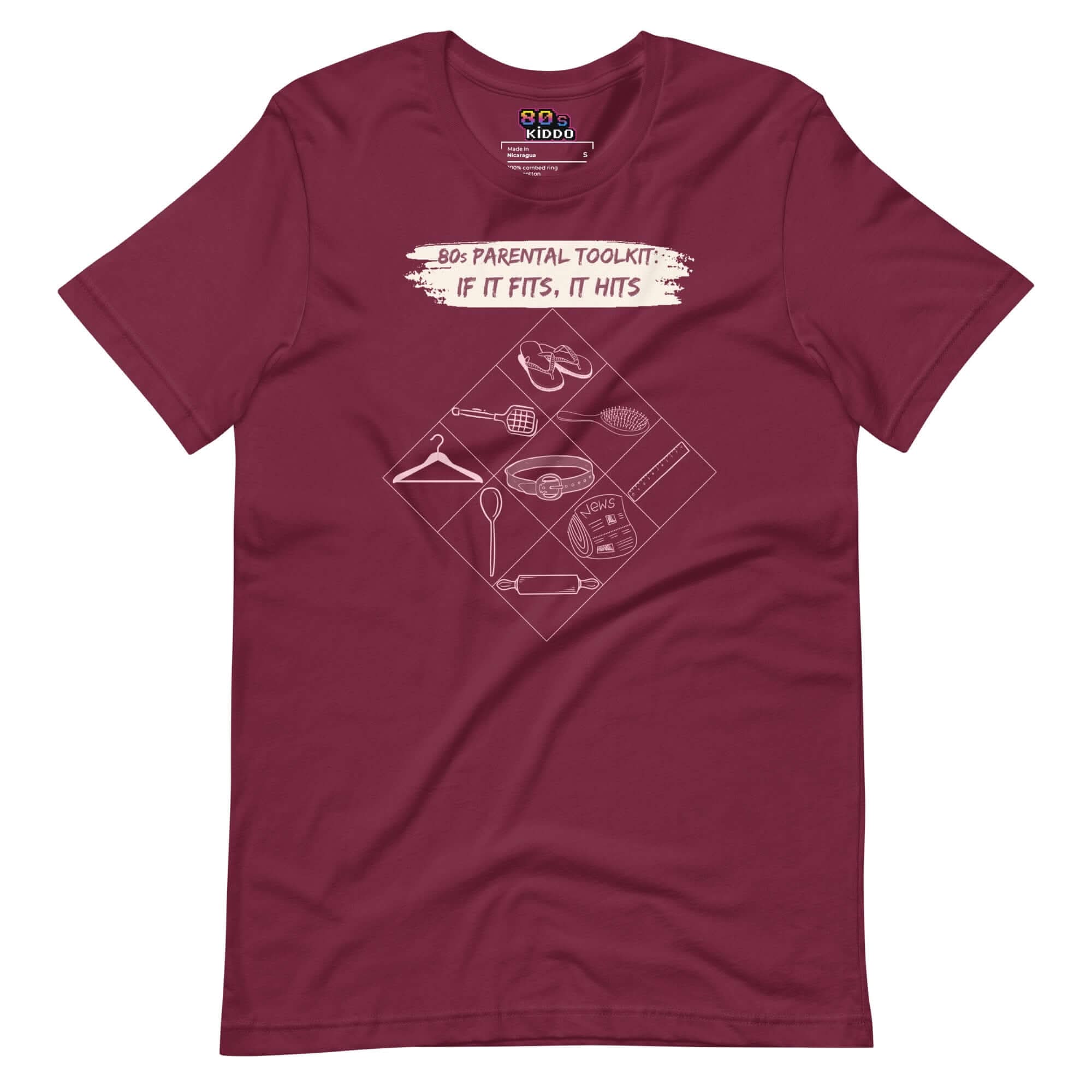 Tools of Discipline T-Shirt - 80s Parenting Hits Different