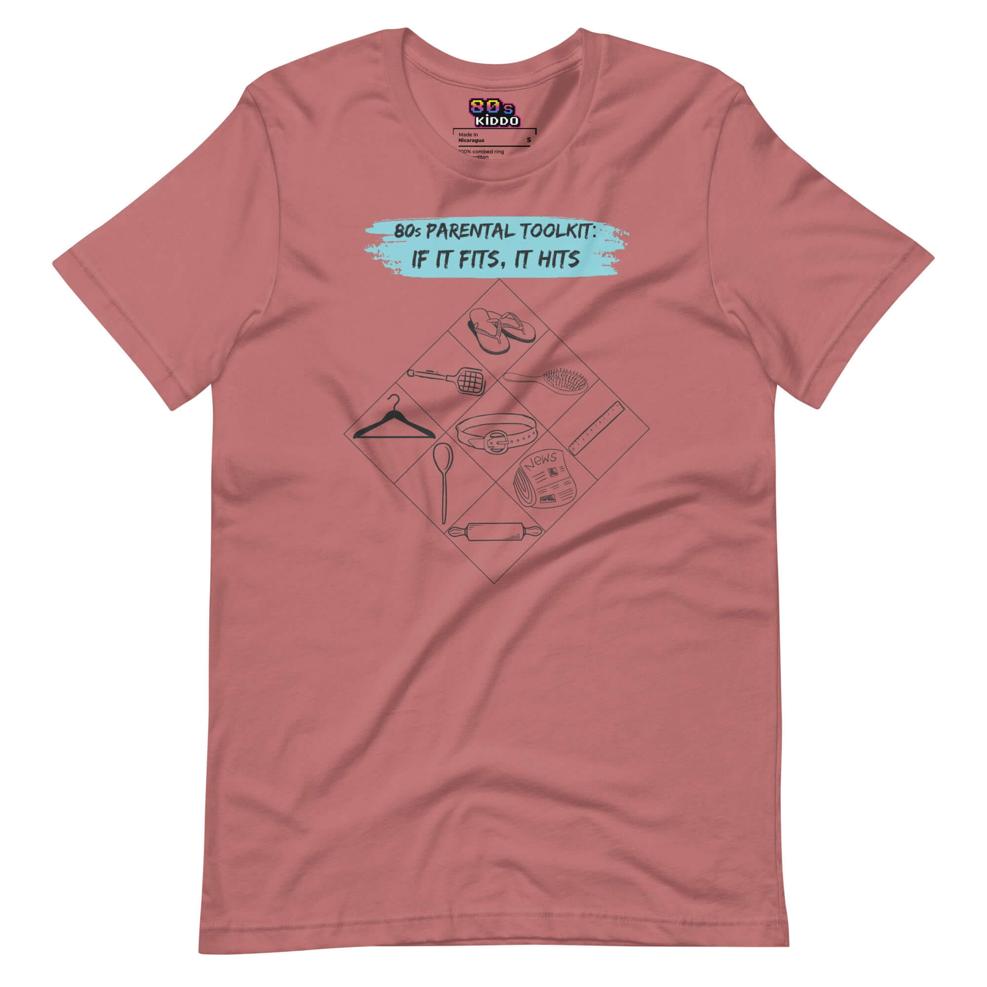 Tools of Discipline T-Shirt - 80s Parenting Hits Different