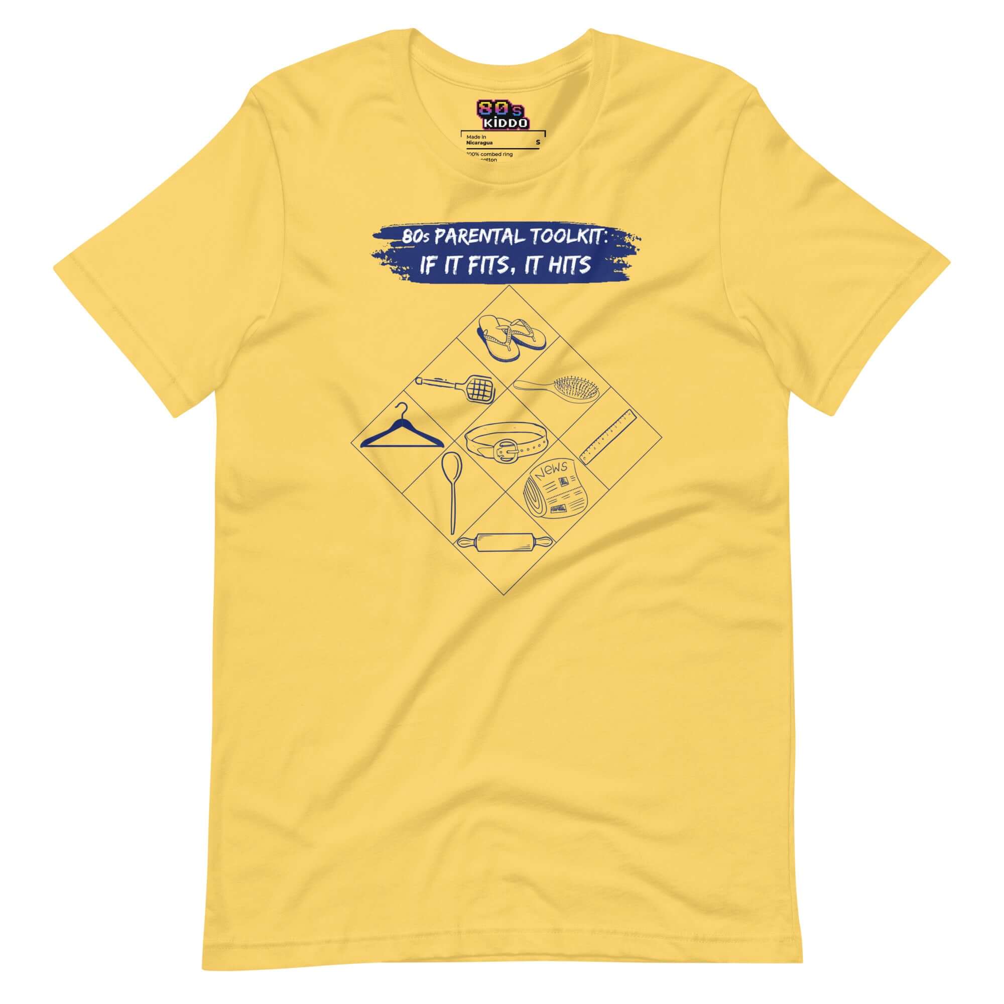 Tools of Discipline T-Shirt - 80s Parenting Hits Different